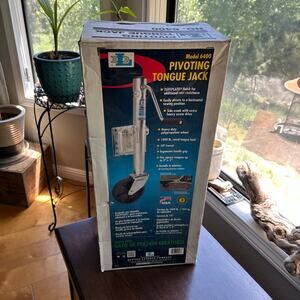 New Dutton-Lainson model 6400 pivoting tongue jack featuring a TUFFPLATE finish